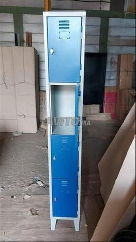 Vestiaire Métallique – Rangement Pratique  - 2