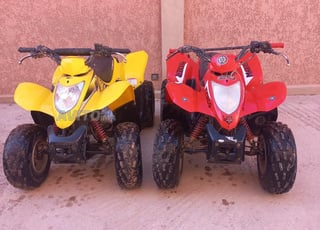 2 quads kymco 90 cc