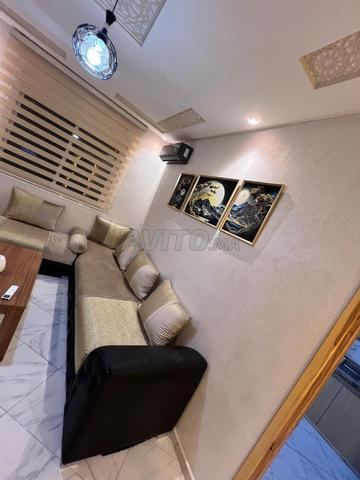 Appartement meublé à louer à la journée à Marjane 1