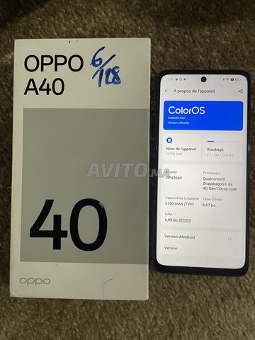 oppo a40 128Rom 6ram