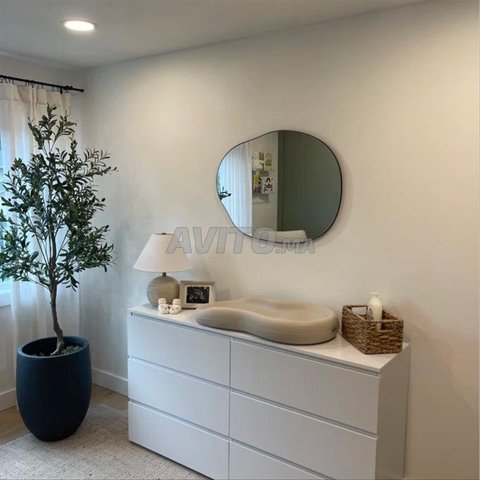 Commode 6 tiroirs en bois mdf