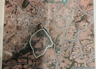 Terrain à vendre près de Tanger Balia, zone appelée Hrarach