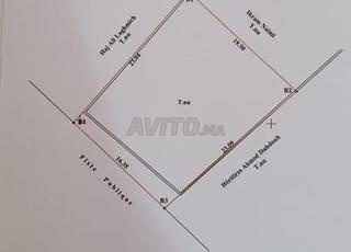 بقعة أرضية للبيع منطقة وادليان القصر الصغير