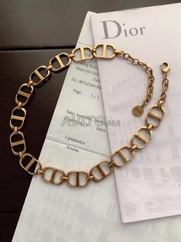 سلسلة فاخرة ديور من الفولاذ المقاوم للصدأ CD1256