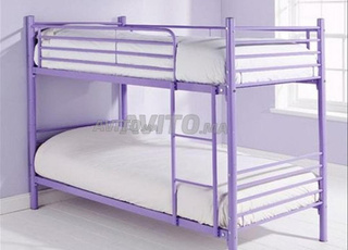 Lit métallique robuste – Confort & Durabilité 🛏️✨