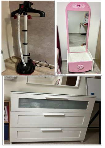 Commode-Coiffeuse-Salle à Manger-Défroisseur