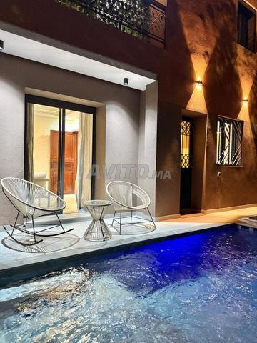 Suite de 4 chambres et piscine chauffée dans notre belle maison