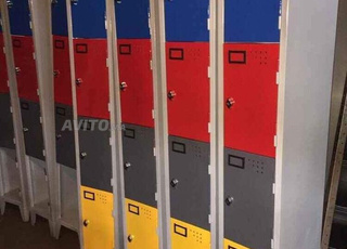 Vestiaire métallique robuste parfait pour école