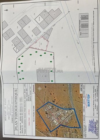 قطعة أرض بمساحة 357 متر مربع في أولاد ستوت الناظور