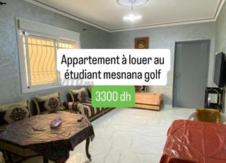 Appartement à louer aux étudiants Mesnana Golf