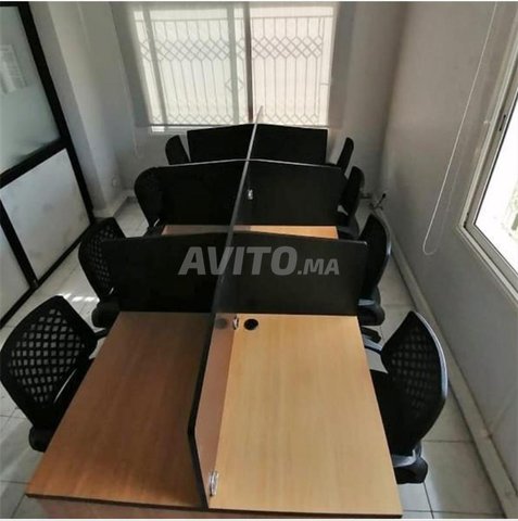 BUREAU MULTIPOTES SUR MESURE 2 4 6 POSITION À