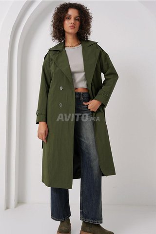 Manteau trench MNG femme
