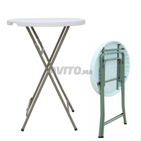 طاولة عالية للاستقبال - طاولة مرتفعة