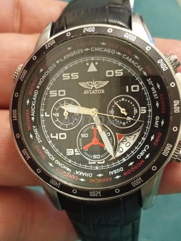 ساعة كرونوغراف Aviator