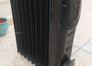 Radiateur électrique noir