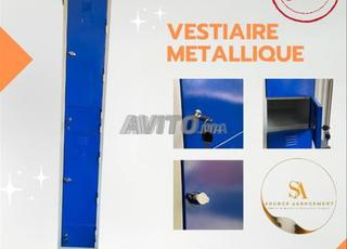 خزانة ملابس قياسية معدنية