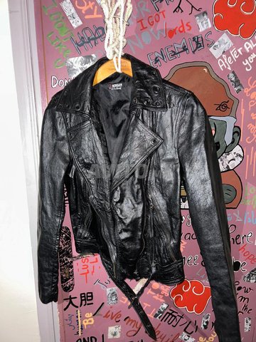 Veste en cuir