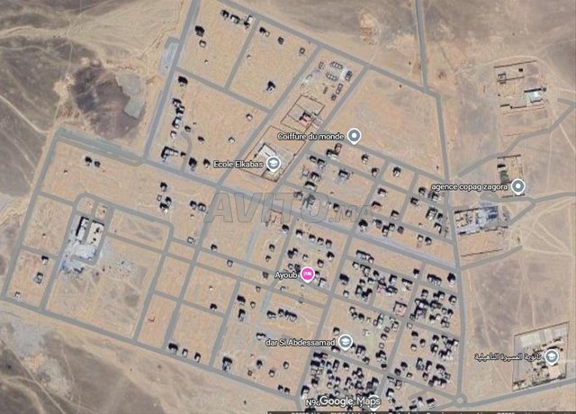 Terrain à vendre de 80 mètres à El Omrane Zagora