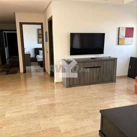 21219-Appt à louer à 10500DH à Plage Oued Cherrat