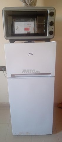 فرن جديد وثلاجة