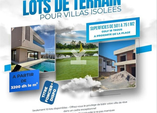 127615-Vente Terrain à Bouznika Bouznika Bay de 75