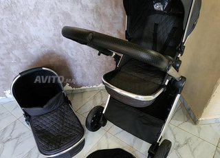 عربة أطفال أصلية 🇪🇺 2 في 1 كالجديدة