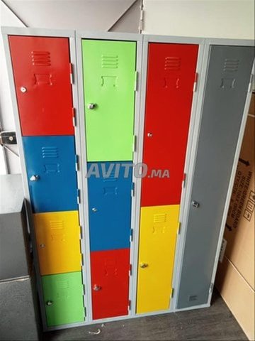 خزانة ملابس معدنية من 1 إلى 5 أبواب في الداخلة