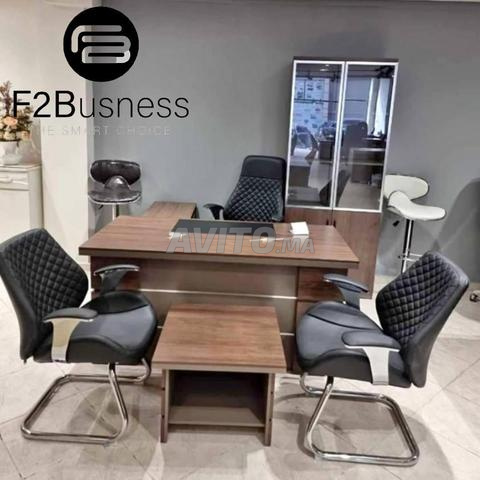 Bureau professionnel en bois mélaminé de haute qualité