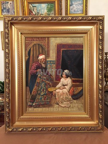 Tableau peinture orientaliste sur toile