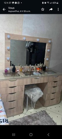 Coiffeuse Mirroir HoolyWood Promo