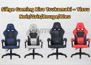 🎮 Siège Gaming Kira Tsukamaki – Confort