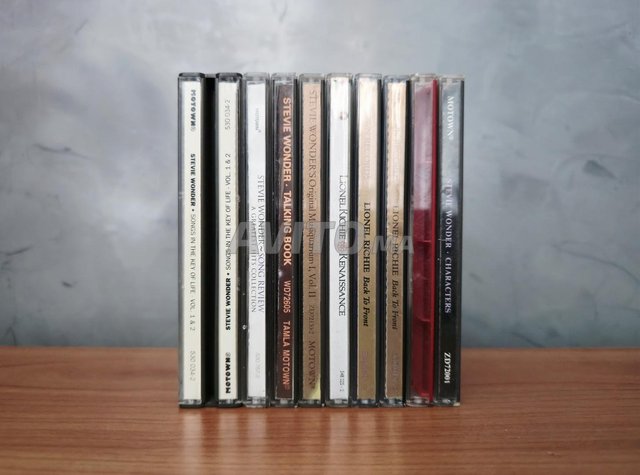 10 CD أصلية ستيفي وندر وليونيل ريتشي