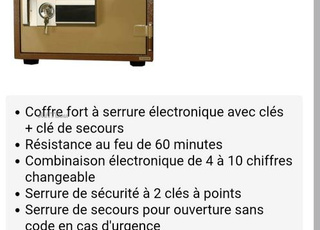 coffres forts ignifuge safeguard