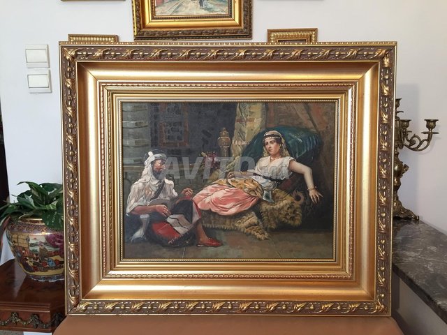 Tableau peinture sur toile pour décoration