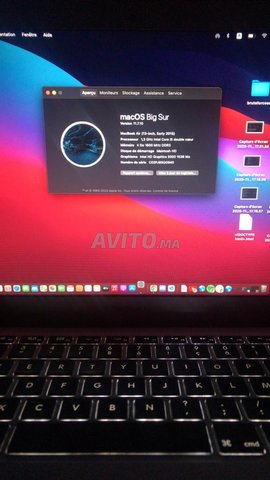 ماك بوك اير بحالة جيدة ❤️