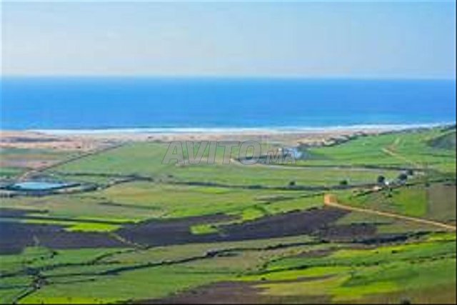 Terrains titrés vue sur mer à Sidi Mghait