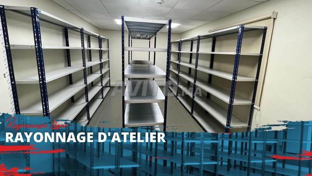 رفوف خفيفة متعددة الاستخدام - ورش العمل والمكاتب