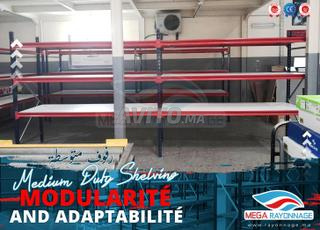 Rayonnage métal semi-lourd sur mesure