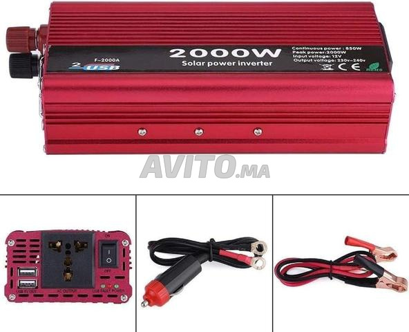 Convertisseur 2000W DC 24V à AC 220V - 2