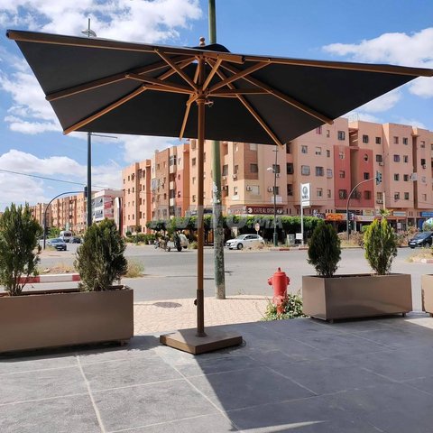 مظلة (خشب الساج) فيلا ومسبح