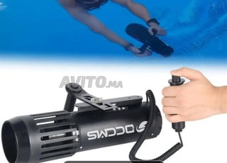 Scooter sous-marin. Trottinette sous marine