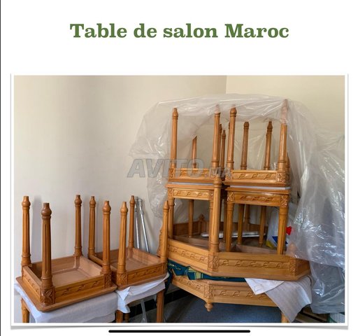 Tables de salon marocaines