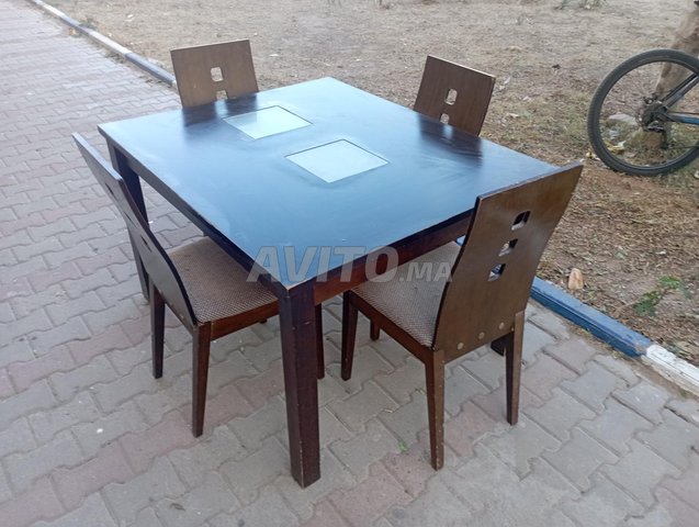 طاولة أكل 1.20/1 متر 3oood