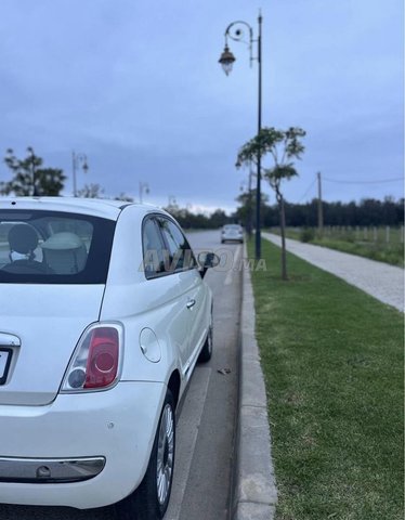 فيات 500 بنزين يدوية 2014 في تطوان