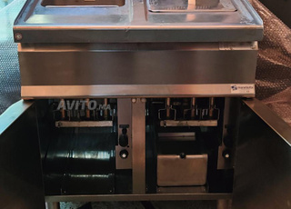 Friteuse professionnelle double bac inox