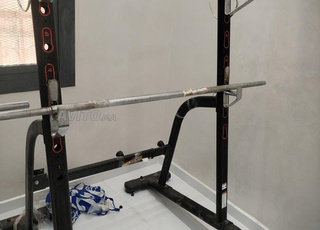 Cage squat développe musculation