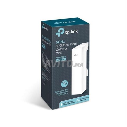 TP-Link Point d'accès CPE510 WiFi 300 Mbps 13DBi 