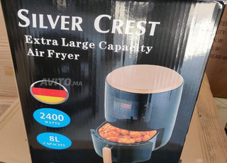 Friteuse à air Silver Crest grande capacité 8 litres