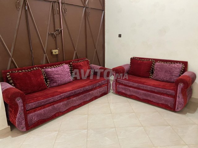 كراسي على شكل حرف L / كالجديدة