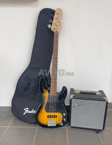 مجموعة Squier PJ Bass كالجديدة